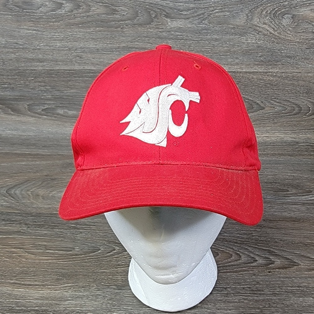 Washington State Cougars Annco WSU Cap Hat Snapback Adjustable Red‎ College NCAA